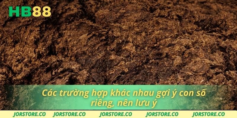 Các trường hợp khác nhau gợi ý con số riêng, nên lưu ý