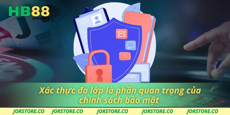 Chính Sách Bảo Mật Xác thực đa lớp là phần quan trọng của chính sách bảo mật